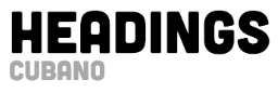Cubano Font