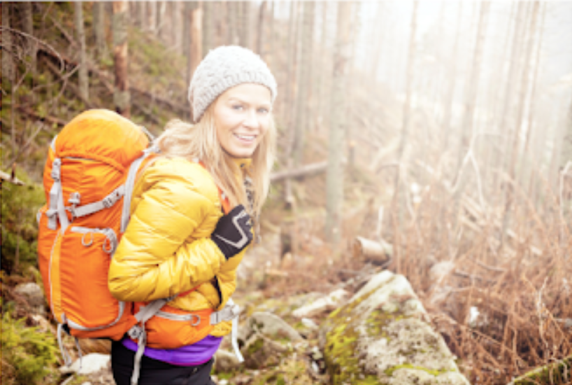 User Persona - Photo of a young woman out in nature